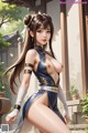 Hentai - Graceful Power in Indigo Attire Set.1 20250216 Part 1