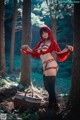 Mimmi 밈미, [DJAWA] Naughty Red Hiring Hood Set.02