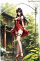 Hentai - Crimson Silks Dancing in the Twilight Breeze Set.2 20250103 Part 7